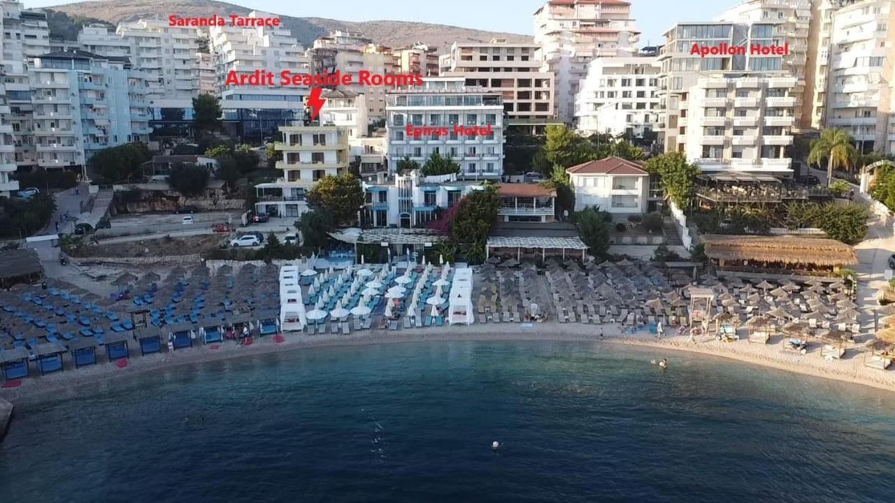 Ardit Seaside Rooms Sarandë Eksteriør billede