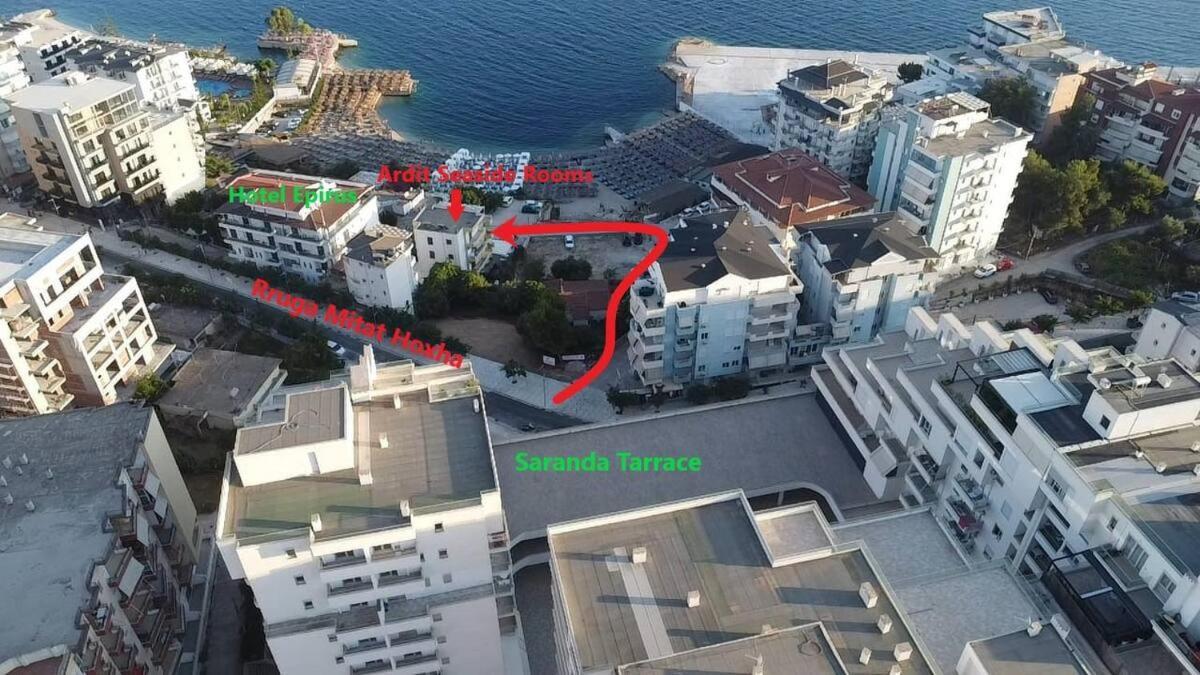 Ardit Seaside Rooms Sarandë Eksteriør billede